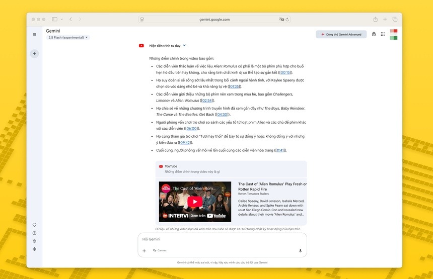 Gemini 2.5 Flash,  tai xuong Gemini,  tri tue nhan tao,  cong cu AI,  tom tat video YouTube anh 3