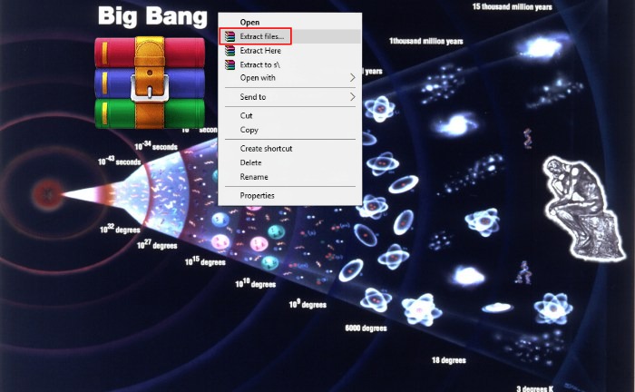 Giả thuyết mới cho rằng vũ trụ chỉ là mô phỏng máy tính, và lực hấp dẫn khiến mọi thứ hút nhau là do chúng ta đang bị nén vào một file RAR, để "người lập trình" tiết kiệm ổ cứng- Ảnh 7.