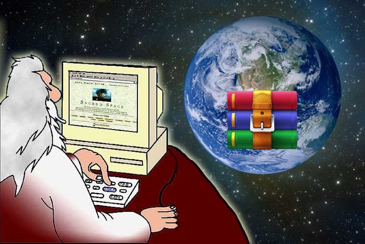 Giả thuyết mới cho rằng vũ trụ chỉ là mô phỏng máy tính, và lực hấp dẫn khiến mọi thứ hút nhau là do chúng ta đang bị nén vào một file RAR, để "người lập trình" tiết kiệm ổ cứng- Ảnh 1.